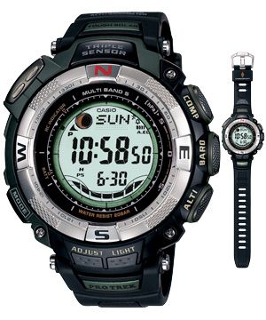 Casio Protrek PRW 1500J 1JF Triple Sensor Multi Field  