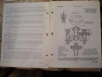 ORIG 1943 R 1830 TWIN WASP SERVICE INSTR FLIGHT MANUAL  