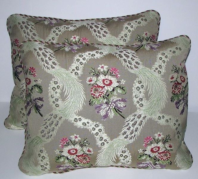 Pierre Frey Hermine Lampas Toss Pillow set  