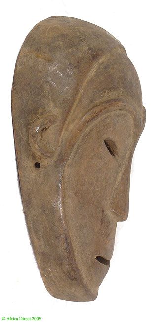 Fang, Sango, Shira,or Mitsogo Face Mask Gabon Africa  