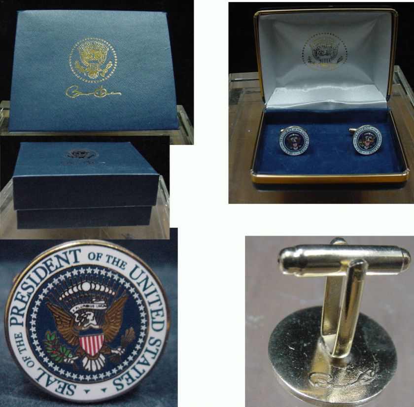 RARE PRESIDENTIAL BARACK OBAMA CUFFLINKS  