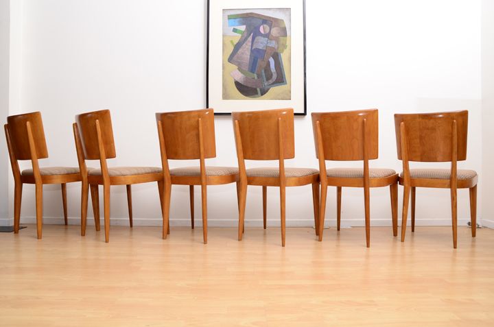 Heywood Wakefield set of six dining chairs Mid Century Modern  