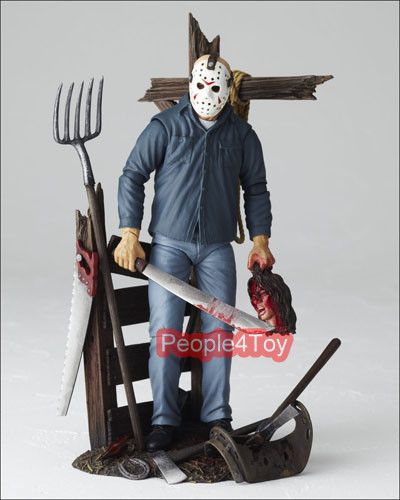 Revoltech SCI FI 014 FRIDAY 13 th JASON Voorhees Figure  