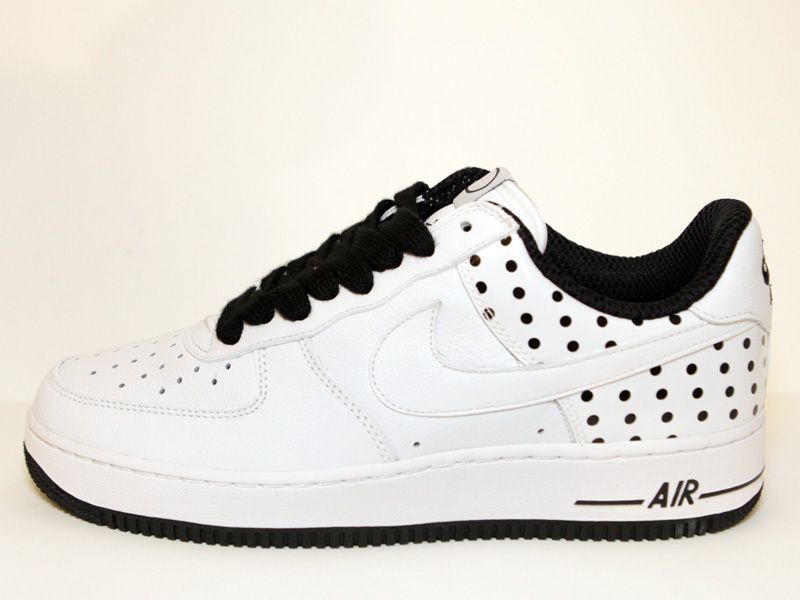   Air Force 1 Fragment Design HTM White Polka Dot 314885 111 sz 9 NEW