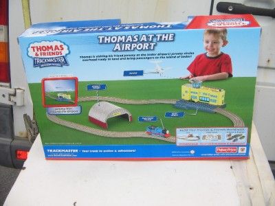 THOMAS & JEREMY AT SODOR AIRPORT TRACKMASTER NIB  