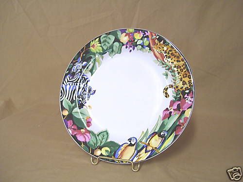 Vitromaster/Sakura Rain Forest Salad Plate  