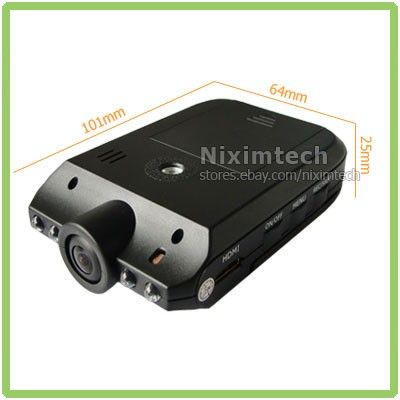 Night Vision 720P Vehicle Sport Car Mini DVR TFT Camera  