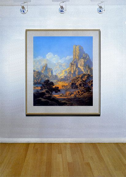 Arizona BIG Maxfield Parrish Art Deco Print  