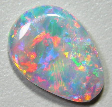   & BRILLIANT LIGHTNING RIDGE SOLID CRYSTAL OPAL * SEE VIDEO  