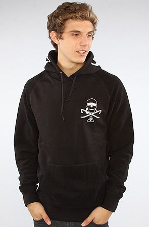 Crooks and Castles The Wreath Hoody Black  