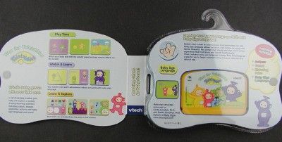 Smile VTech Baby Teletubbies Cartridge Smartridge NIP  