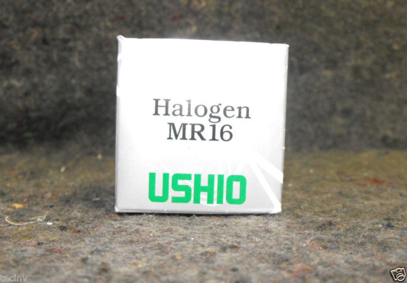 USHIO Halogen MR16 BAB 12V 20w FL36 Lamp D 3  