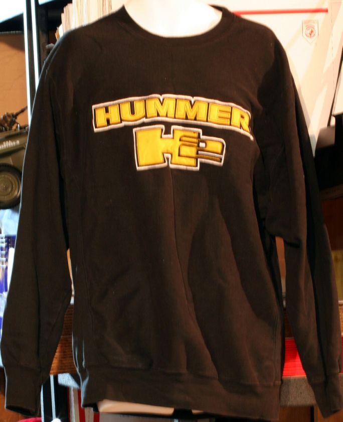 HUMMER H2 SWEATSHIRT SWEAT SHIRT LARGE  