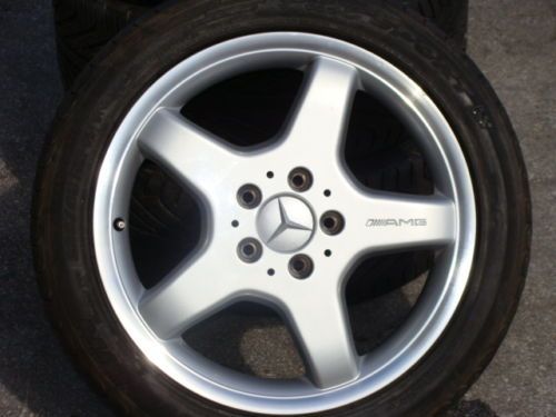 17 OEM Mercedes CLK SLK C Wheels and Tires AMG  