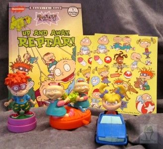 RUGRATS Book Stickers Toys Chuckie Phil & Lil Angelica  