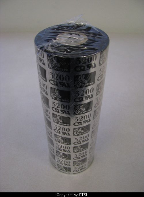 Zebra 3200 Performance Ink Ribbon 03200BK22045 ~STSI  