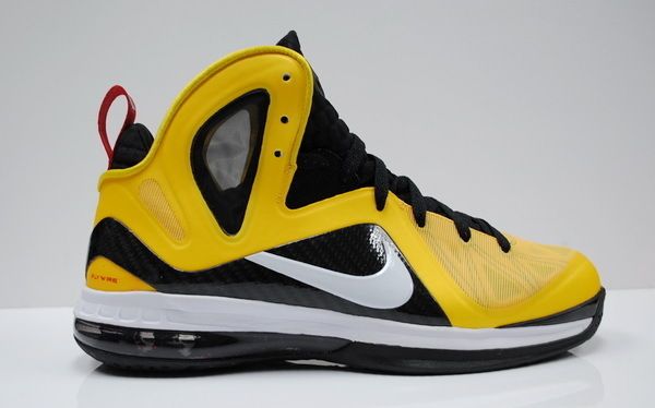 NIKE LEBRON 9 ELITE PS VARSITY MAIZE TAXI YELLOW BLACK 516958 700 