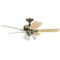 HUNTER 26446 CEILING FAN 52 BRUSHED NICKEL ARCHITECT  