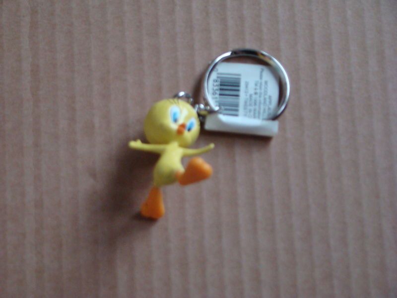 TWEETY BIRD PVC KEYCHAIN   