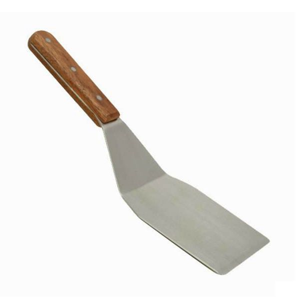 Pcs Hamburger Turners Spatulas Heavy Duty 4 x 5 Wooden Handle 