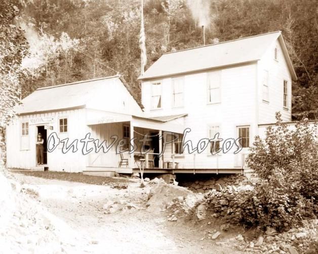 PHOTO POST OFFICE AT MAXTON ARIZONA AZ GOLD MINE  