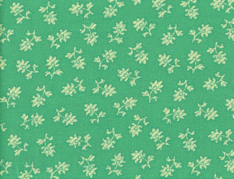 Quilt Quilting Fabric Thimbleberries Floral Sea Green  