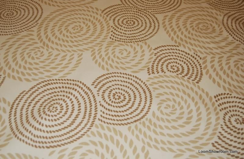 S302 Modern Tribal Tonal Swirl Sun Soft Outdoor Fabric  