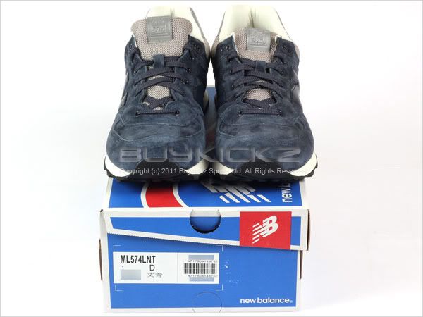 New Balance ML574LNT D Standard Mens Lifestyle Navy 2011 Running 