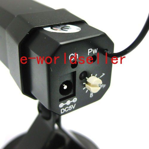 Mini Wireless UHF TV receiving function spy camera  