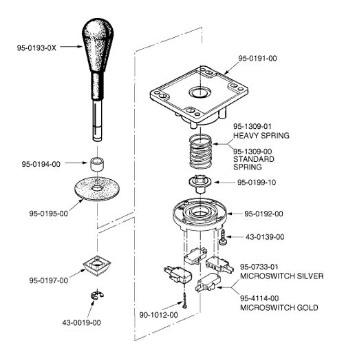 187 TERMINAL SILVER MICROSWITCH