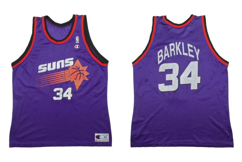 CHARLES BARKLEY VINTAGE ORIGINAL PHOENIX JERSEY XL 48  