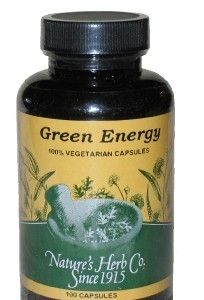 GREEN ENERGY Barley & Wheat Grass, Chlorella + Ginkgo +  