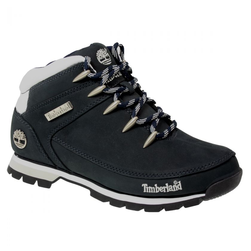MENS TIMBERLAND EURO SPRINT NAVY NUBUCK LEATHER 41533 SHOES BOOTS SIZE 