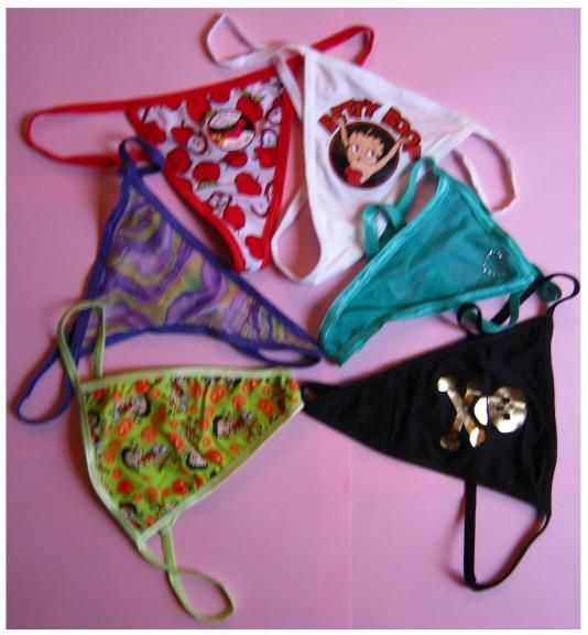 Betty Boop Women Thongs L 1/Thongs for Women