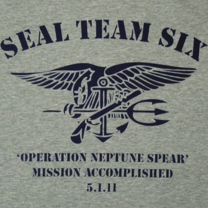 SEAL TEAM SIX t shirt seal team 6 NAVY SEALS SHIRT S  