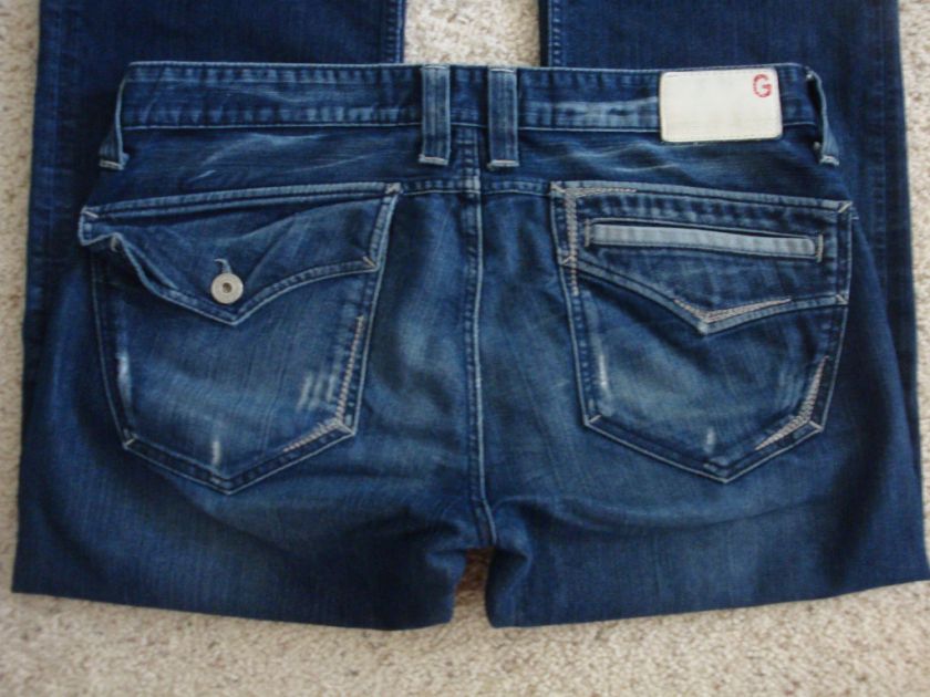 GUESS MENS JEANS RHODES STRAIGHT LEG SIZE W 36 X 28  