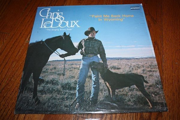 CHRIS LeDOUX paint me back home wyoming 1978  