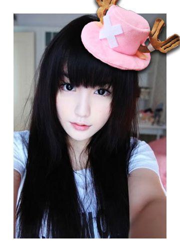 HAND MADE Cosplay One Piece Anime Chopper Hat Hair Clip  