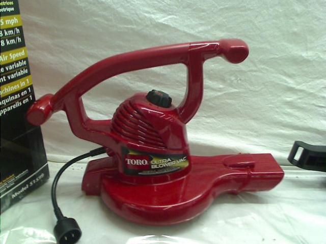   12 amp Variable Speed Electric Blower/Vacuum w Metal Impeller  