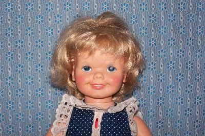 VINTAGE 1972 PLASTIC GABBIGALE DOLL 17 BY KENNER  