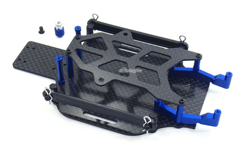 Graphite Chassis Convention Kit Fits TEAM LOSI MINI T  