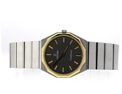   Mariner Nine Quartz Solid 18k Yellow Gold/ Stainless Steel Women Watch