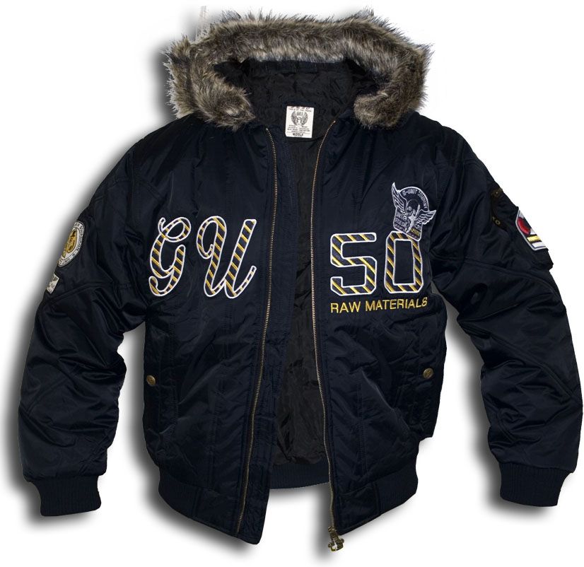 UNIT WINTER BOMBER JACKET GU50 SKL BL M  