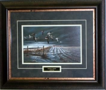 Terry Redlin Framed Goose print WINTER SNOWS  