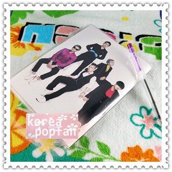 BIGBANG big bang KPOP BLACK Notebook & Badge SET NEW  