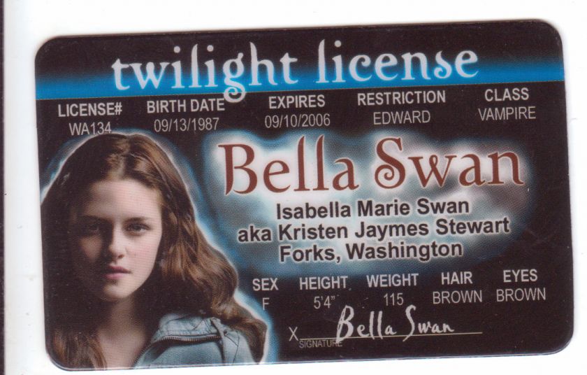 Pick a Bella Swan Edward Cullen Jacob Black or any other Fun Costume 