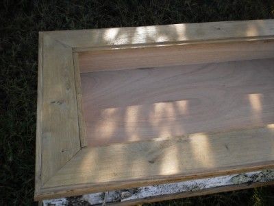 Birch Bark display case coffee table 323005 adirondeck lodge cabin 