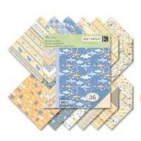 Itsy Bitsy Baby boy K&Company 8.5 x 8.5 paper pad  