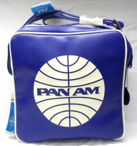 Pan Am Blue Innovator Carryall Crossbody Shoulder Bag NWT  