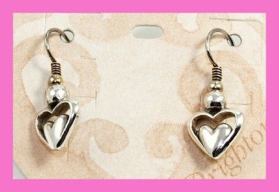 Brighton LOVE CONNECTION French Wire Earrings   NWT  